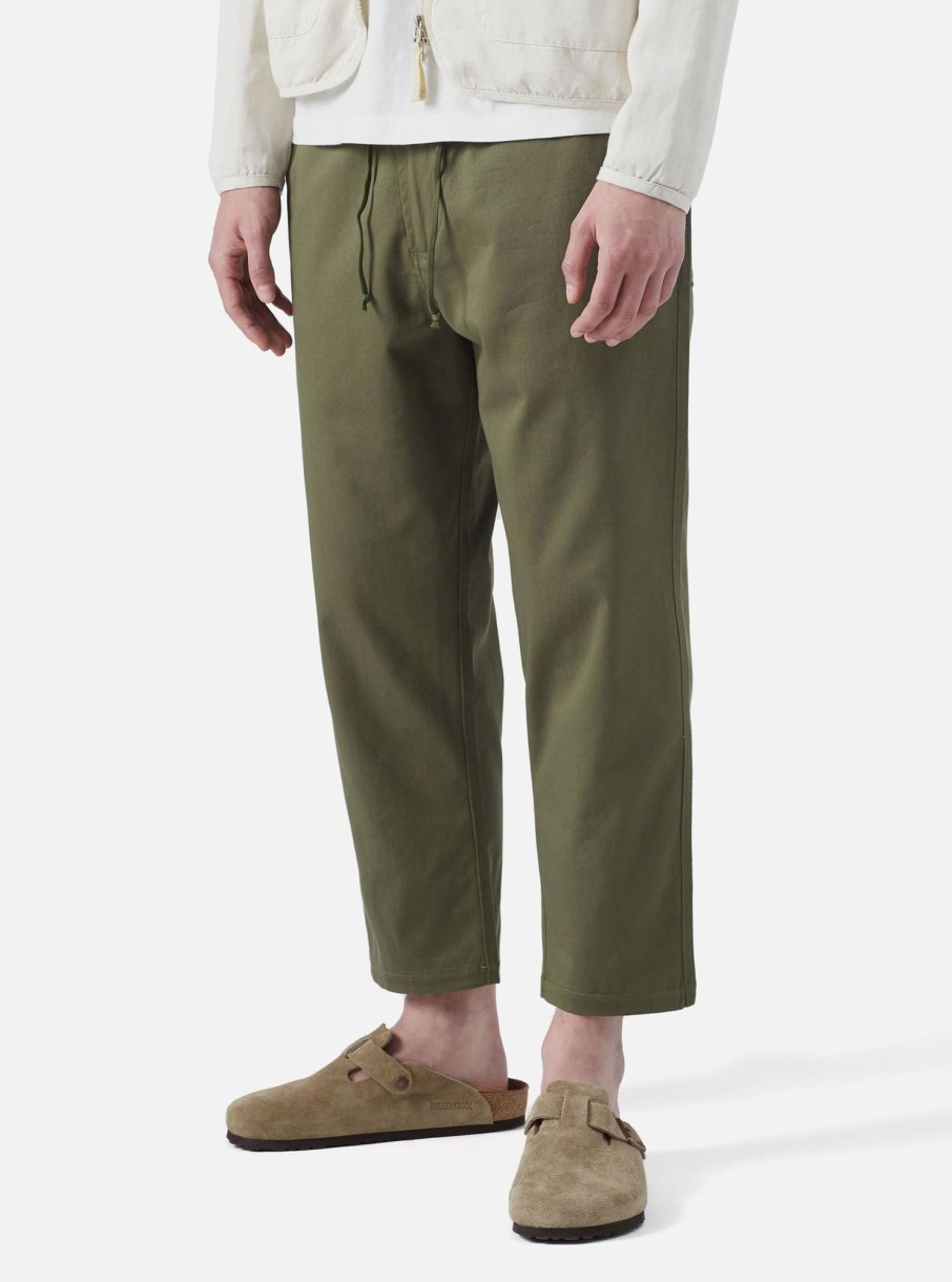 Best Universal Works Universal Works Hi Water Trouser In Light Olive Twill