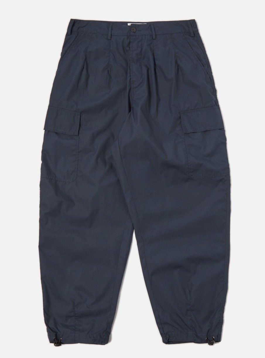 Online Universal Works Universal Works Loose Cargo Pant In Navy Recycled Poly Tech