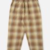 Wholesale Universal Works Universal Works Hi Water Trouser In Olive Portuguese Check Seersucker