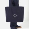 Best Universal Works Universal Works Tote Bag In Navy Canvas