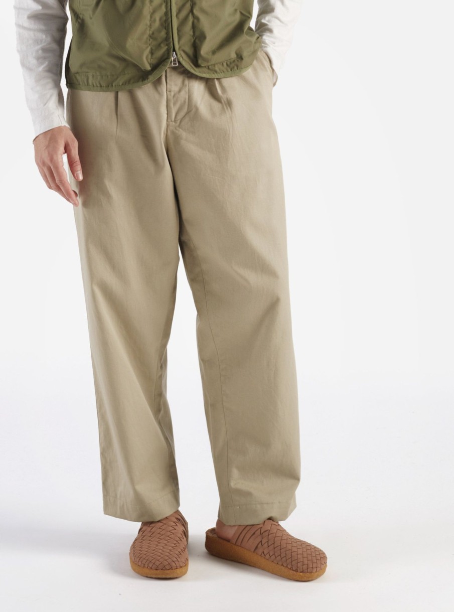 New Universal Works Universal Works Duke Pant In Stone Twill