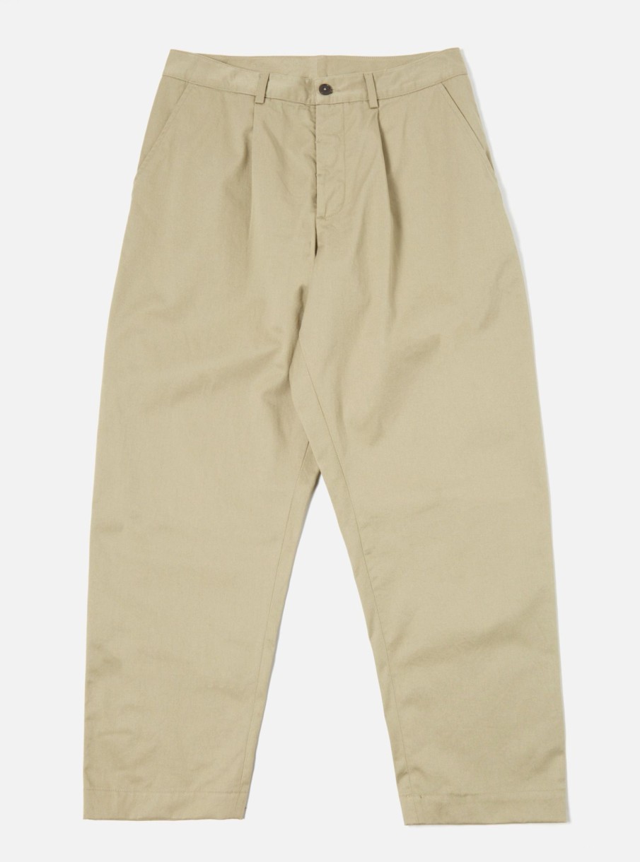 New Universal Works Universal Works Duke Pant In Stone Twill