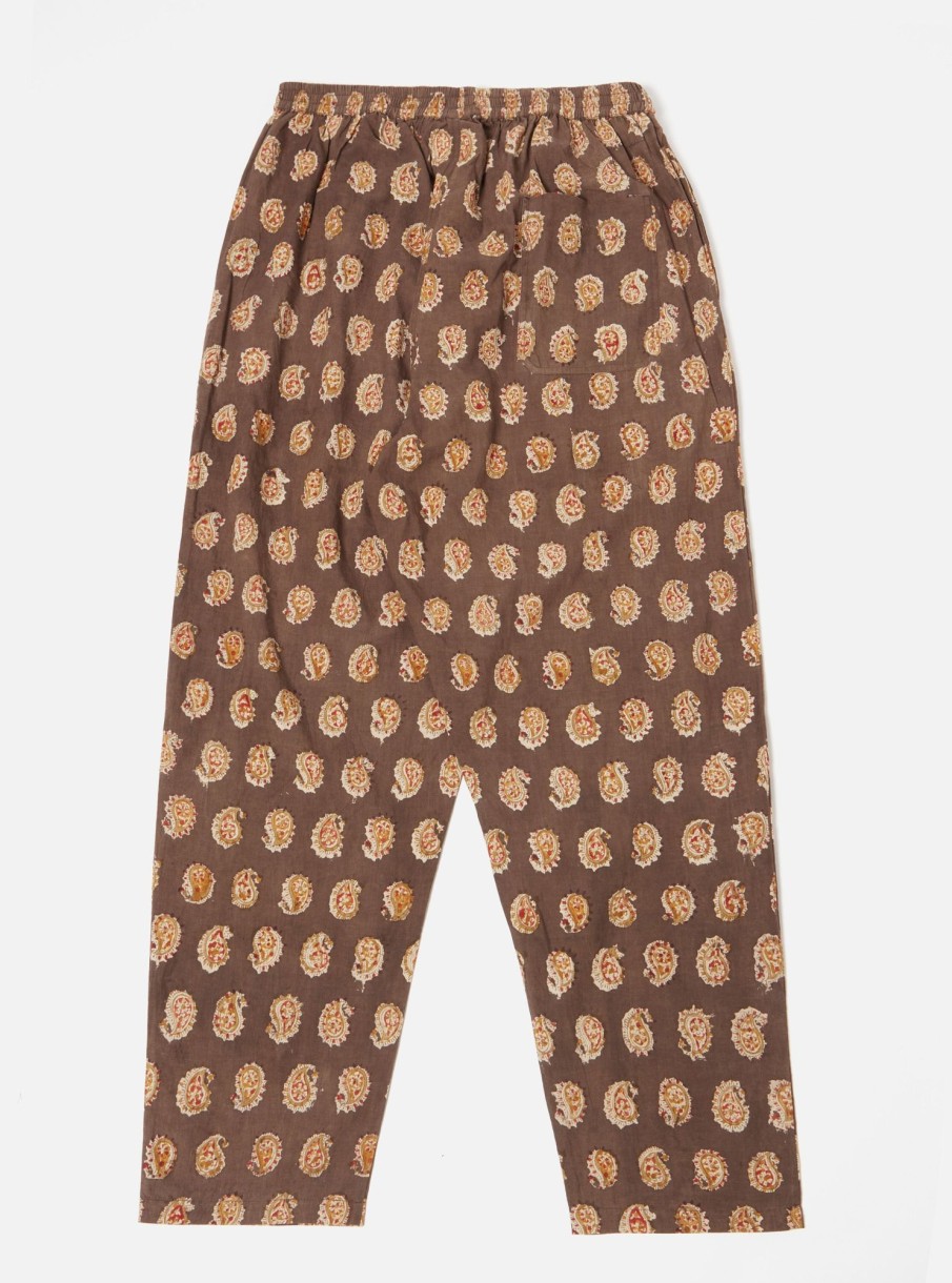 Online Universal Works Universal Works Pyjama In Light Brown Kalamkari Print