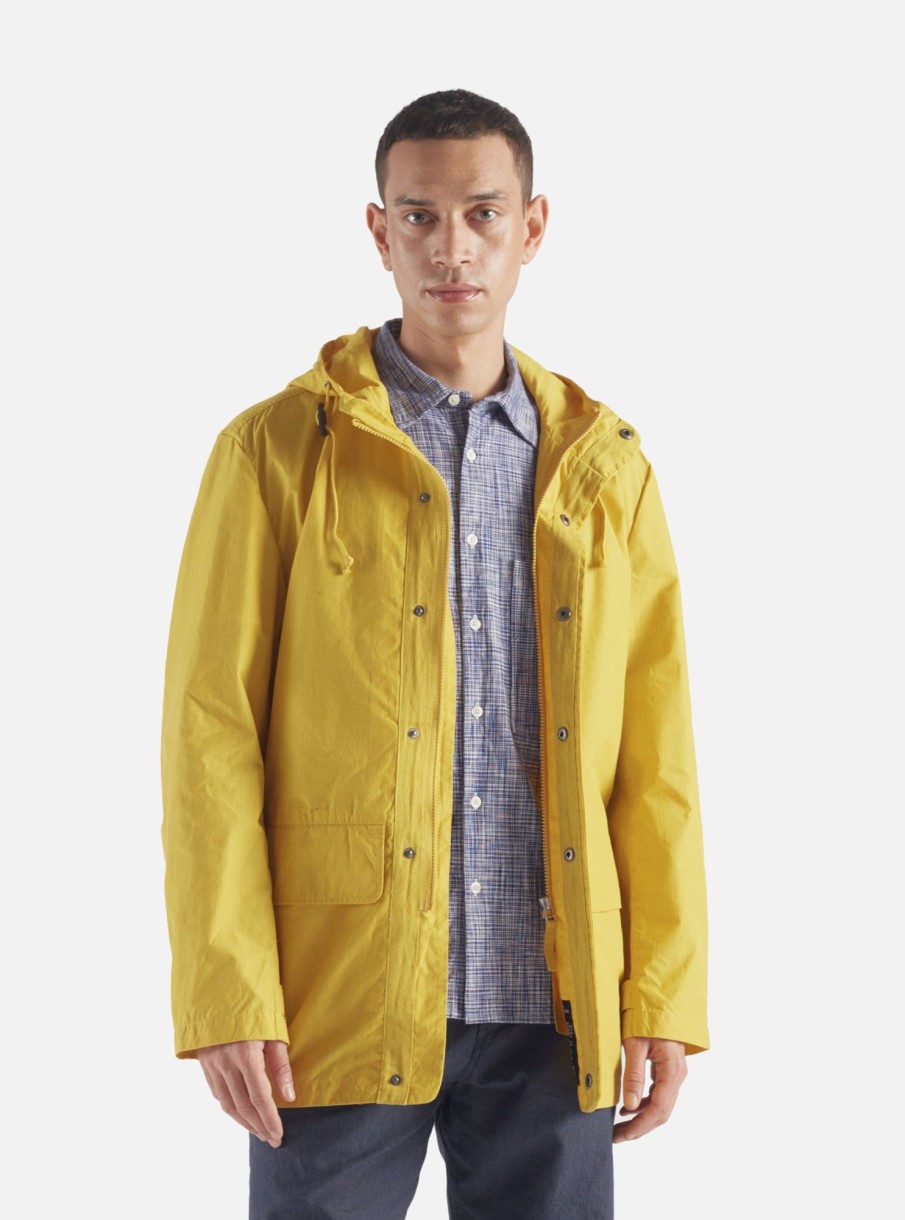 Wholesale Universal Works Universal Works Stanedge Jacket In Yellow Halley Ripstop