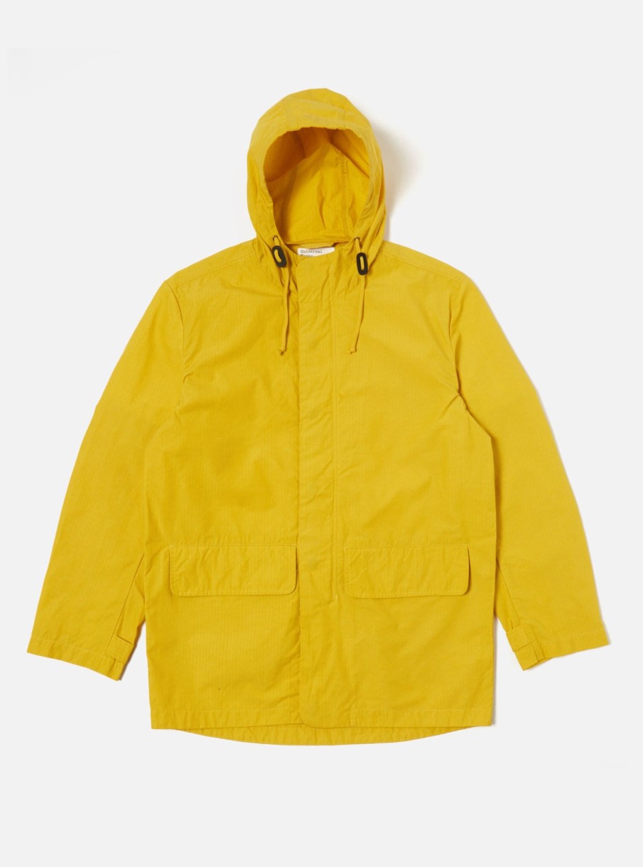 Wholesale Universal Works Universal Works Stanedge Jacket In Yellow Halley Ripstop