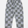 Wholesale Universal Works Universal Works Pyjama In Blue Patchwork Check