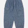 Hot Universal Works Universal Works Loose Cargo Pant In Indigo Chambray