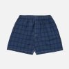 Clearance Universal Works Universal Works Boxer Short In Blue Check