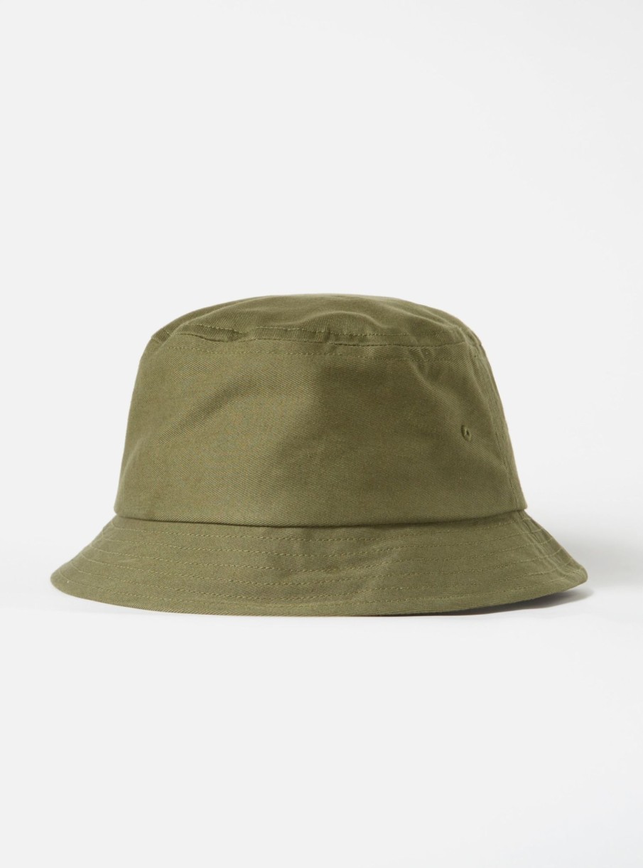 Online Universal Works Universal Works Beach Hat In Light Olive Twill