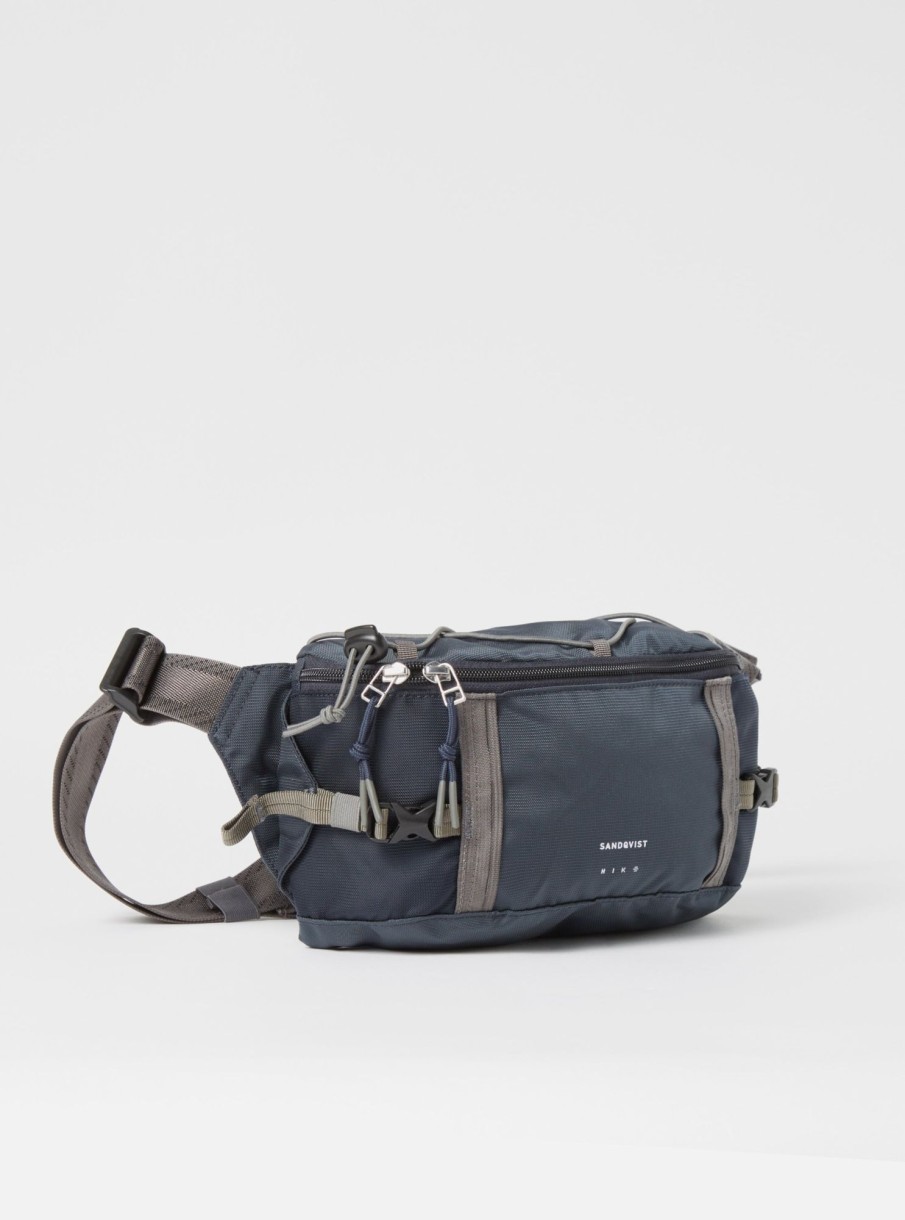 Best Sandqvist Sandqvist Allterrain Hike Crossbody Bag In Multi Steel/Blue/Navy Recycled Nylon