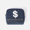 Clearance Universal Works Universal Works Dollar Coin Pouch In Indigo Denim