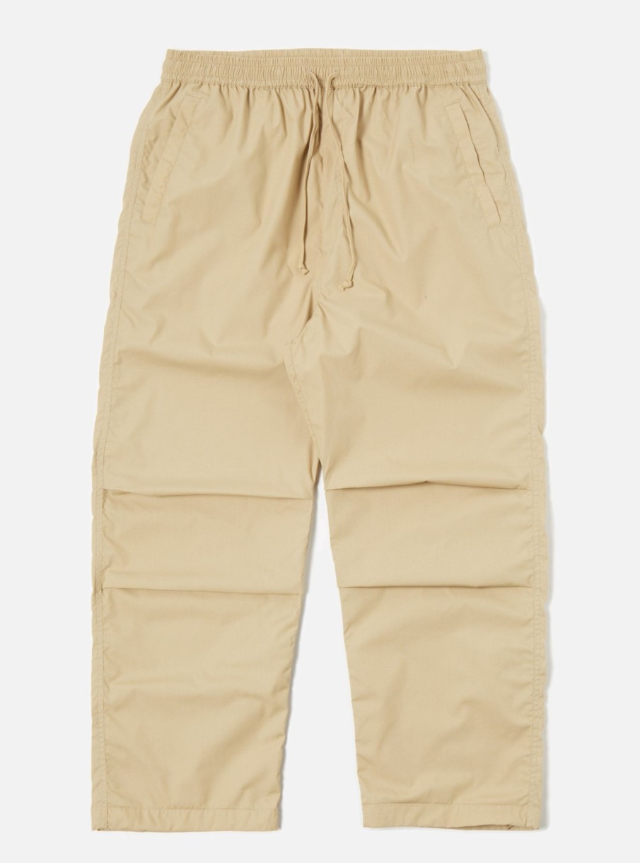 New Universal Works Universal Works Parachute Pant In Sand Recycled Poly Tech