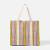 Online Universal Works Universal Works Beach Bag In Multi Stripe Weave