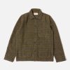 Online Universal Works Universal Works Field Jacket In Olive Rug Stripe