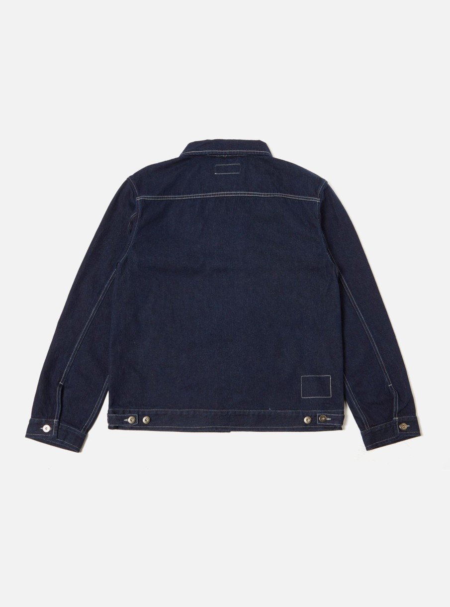 Online Universal Works Universal Works Trucker Jacket In 11Oz Indigo Denim