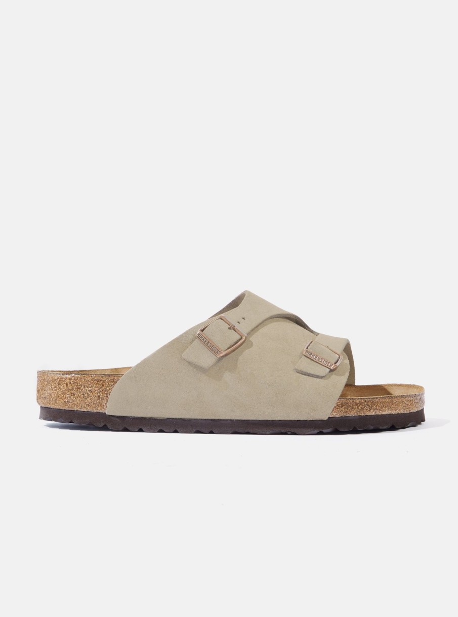 Clearance Birkenstock Birkenstock Zurich In Taupe Suede