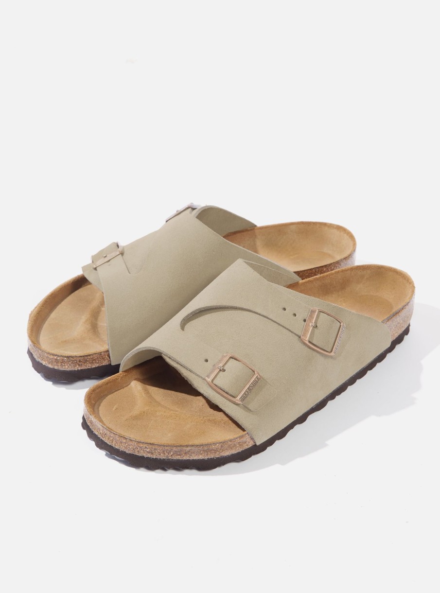 Clearance Birkenstock Birkenstock Zurich In Taupe Suede