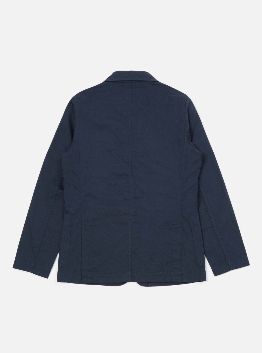 Wholesale Universal Works Universal Works London Jacket In Navy Twill