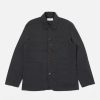 New Universal Works Universal Works Bakers Jacket In Black Twill