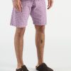 New Universal Works Universal Works Lumber Short In Lilac Tile 2 Cotton