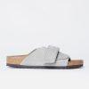 Clearance Birkenstock Birkenstock Kyoto In Whale Grey Nubuck Leather