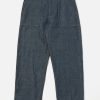 Clearance Universal Works Universal Works Fatigue Pant In Indigo Linen Selvedge Denim