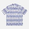 Clearance Universal Works Universal Works Road Shirt In Ecru Summer Ikat