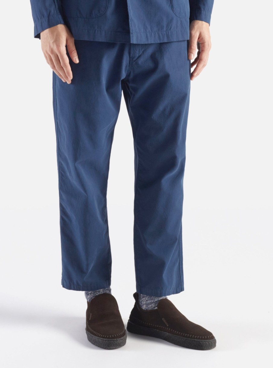 Wholesale Universal Works Universal Works Hi Water Trouser In Navy Summer Canvas