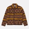 Best Universal Works Universal Works Lancaster Jacket In Brown Moroccan Rug Fleece