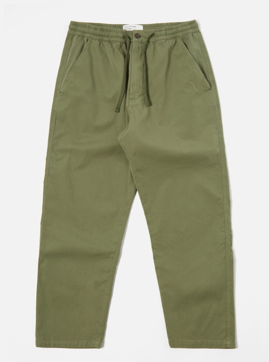 Best Universal Works Universal Works Hi Water Trouser In Birch Summer Canvas