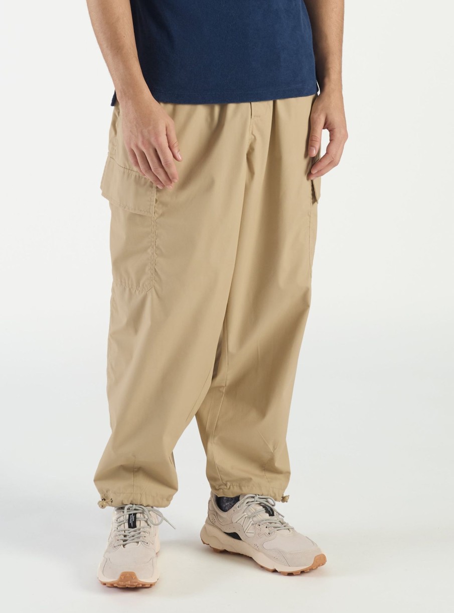 Wholesale Universal Works Universal Works Loose Cargo Pant In Sand Recycled Poly Tech