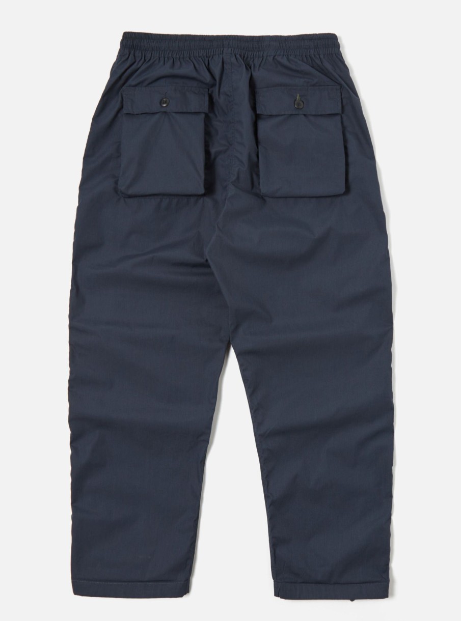 Online Universal Works Universal Works Parachute Pant In Navy Recycled Poly Tech