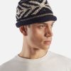 Wholesale cableami® Cableami® Watch Cap In Navy Wool Jacquard