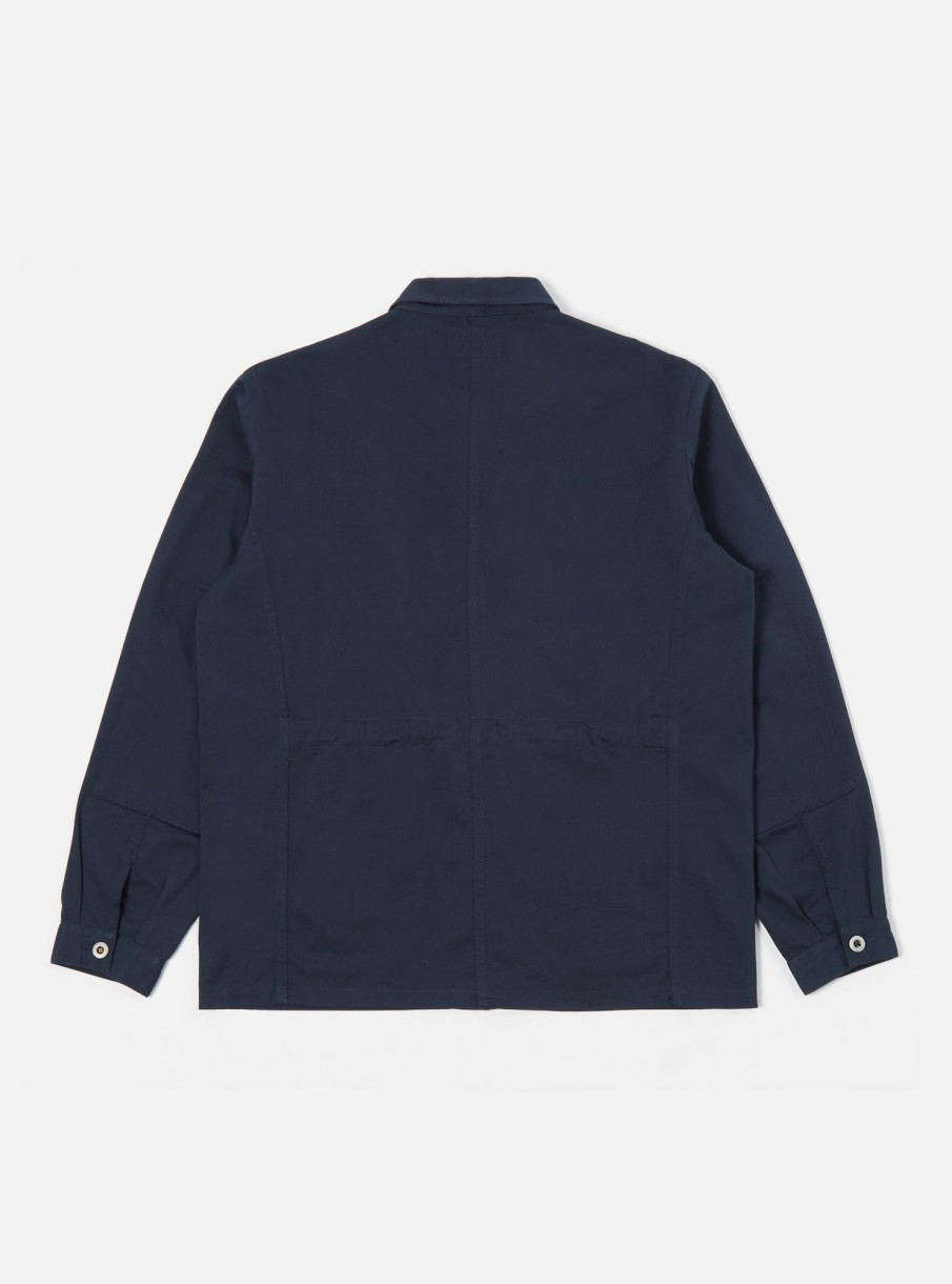 Clearance Universal Works Universal Works Mw Fatigue Jacket In Navy Twill