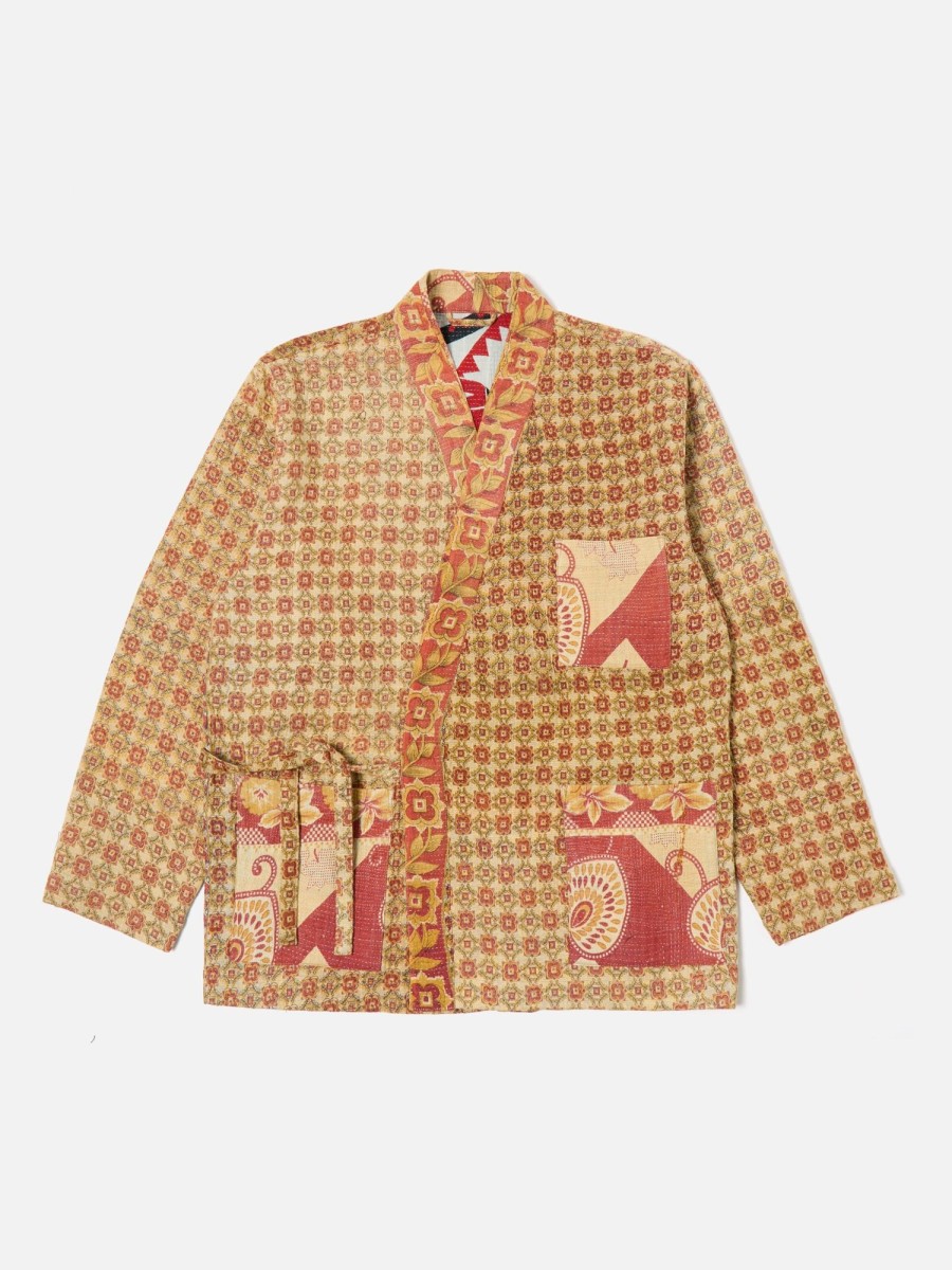 Best Universal Works No. 2 - Universal Works Reversible Kyoto Work Jacket In Kantha Quilt - Xl.