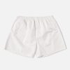 New Universal Works Universal Works Boxer Short In White Oxford Cotton