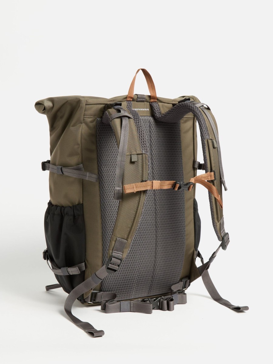 Online Sandqvist Sandqvist Forest Hike Backpack In Multi Brown Recycled Nylon