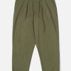 Hot Universal Works Universal Works Pleated Track Pant In Light Olive Twill