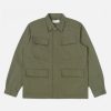 Clearance Universal Works Universal Works Mw Fatigue Jacket In Light Olive Twill