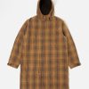 Wholesale Universal Works Universal Works Hebrides Parka In Cinnamon British Drywax Check