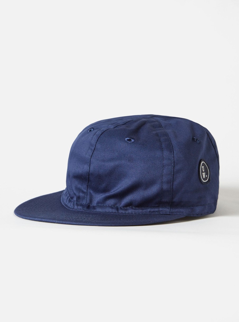 Wholesale Universal Works Universal Works Mechanics Hat In Navy Twill Cotton