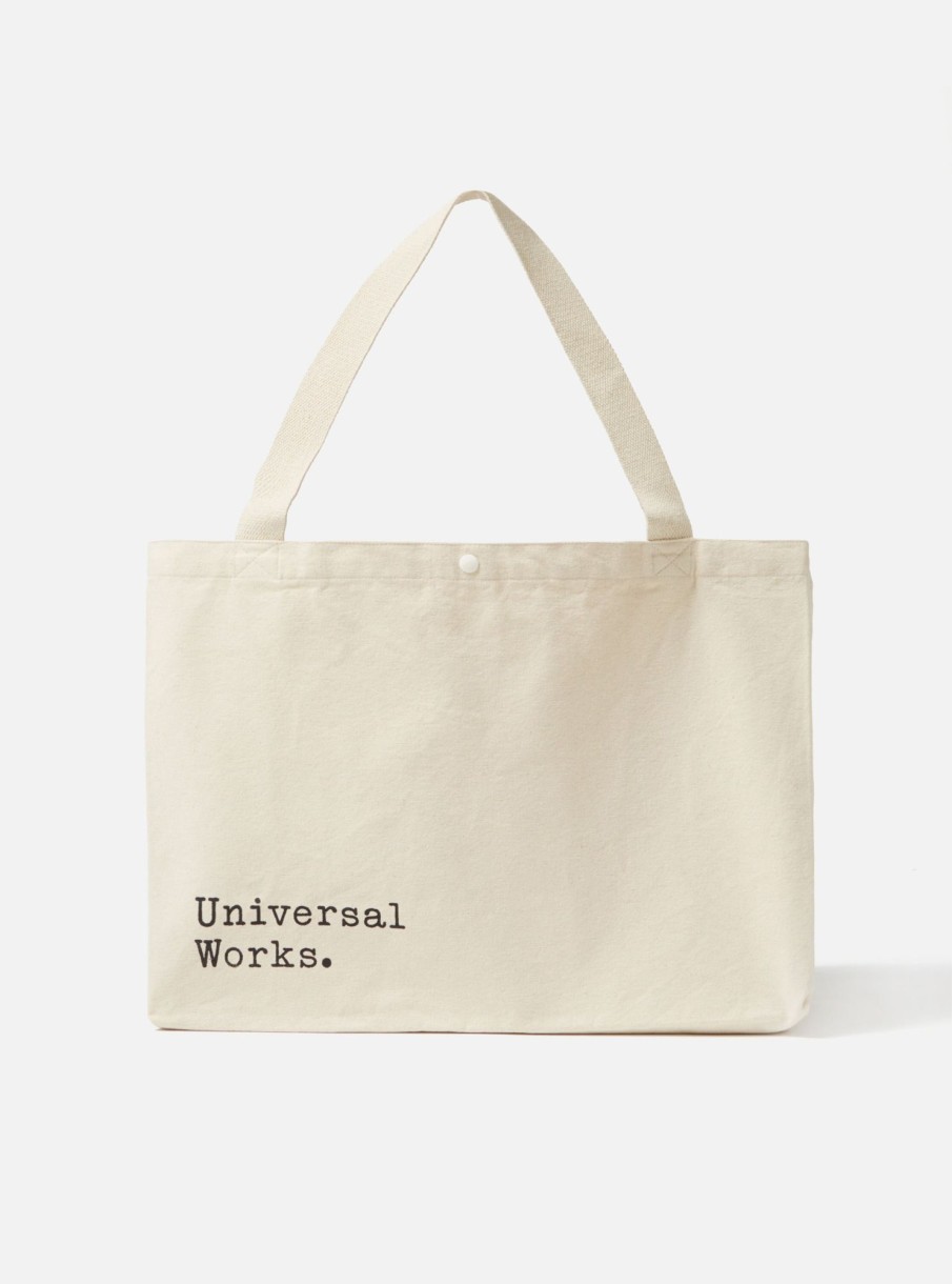 Best Universal Works Universal Works Suit Bag In Ecru Cotton