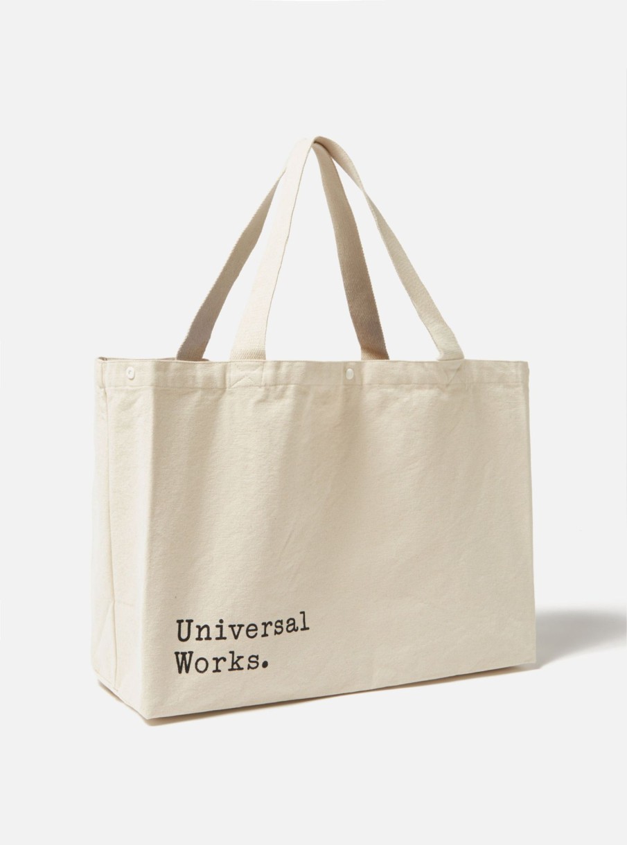 Best Universal Works Universal Works Suit Bag In Ecru Cotton