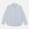 Wholesale Universal Works Universal Works Daybrook Shirt In Blue Oxford Stripe