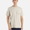 Wholesale Universal Works Universal Works Print Pocket Tee In Driftwood Organic Jersey