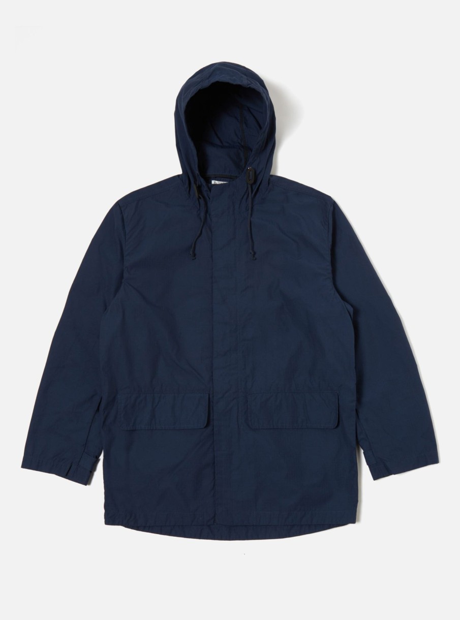 Online Universal Works Universal Works Stanedge Jacket In Navy Halley Ripstop