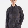 Best Universal Works Universal Works Coverall Jacket In Brown/Charcoal Oak Check