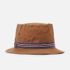 Online cableami® Cableami® Pork Pie Hat In Brown Chino Cotton