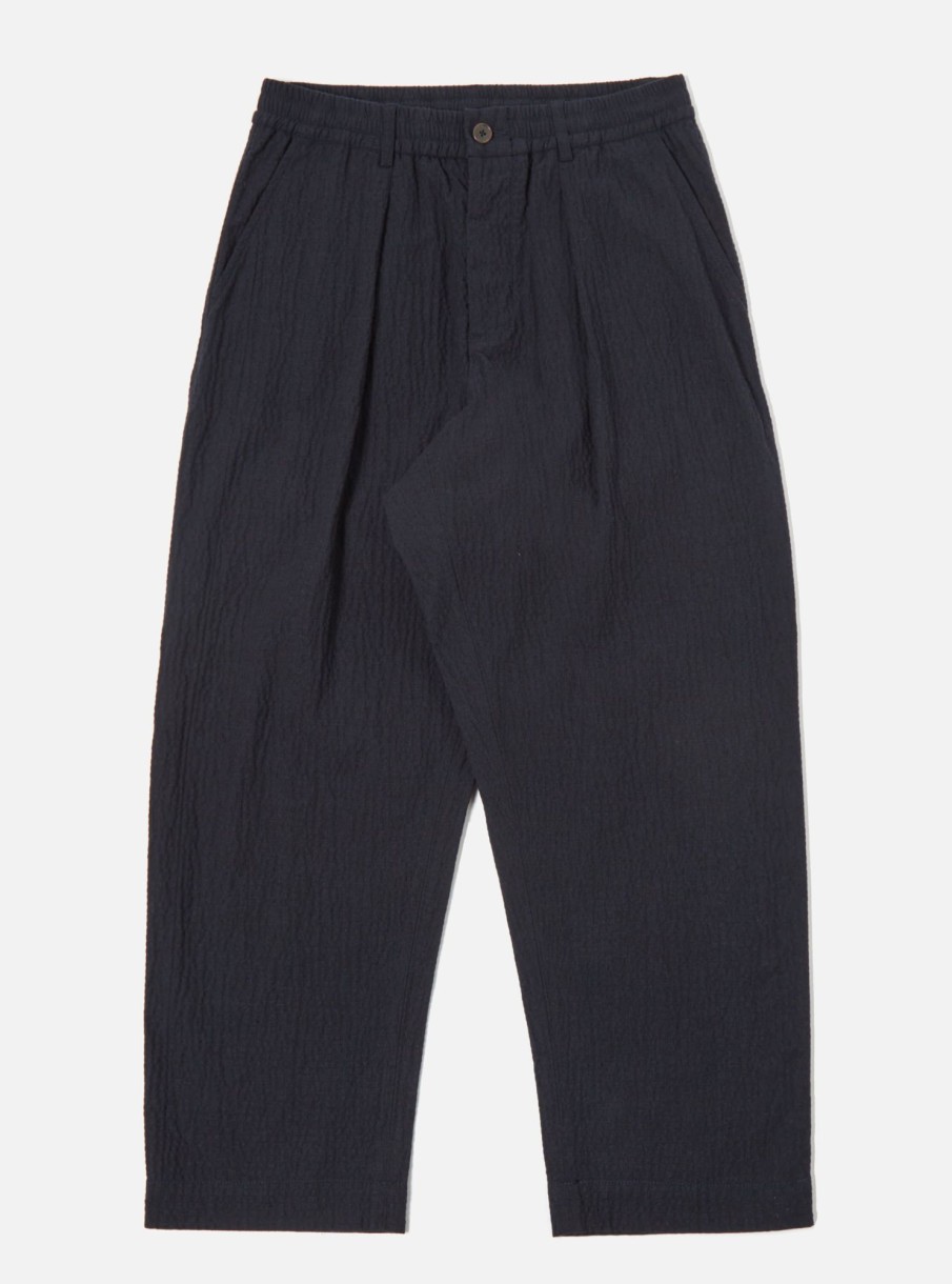 Hot Universal Works Universal Works Oxford Pant In Dark Navy Ospina Cotton