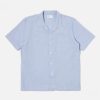 Hot Universal Works Universal Works Road Shirt In Sky Oxford Cotton